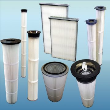 Pleated Elements Dust Collector Cartridges